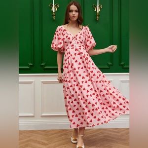 Sister Jane Cherish Print Midi Dress